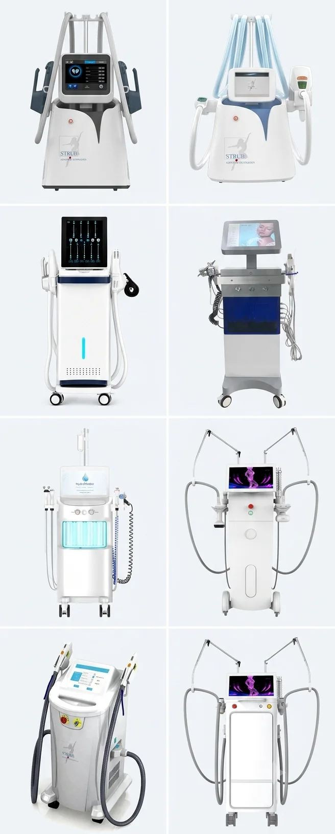 gamme equipements esthetiques professionnels visage corps